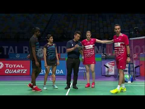 TOTAL BWF Sudirman Cup 2017 | Badminton Day 2 Grp Stage – Grp 1D | DEN vs IND