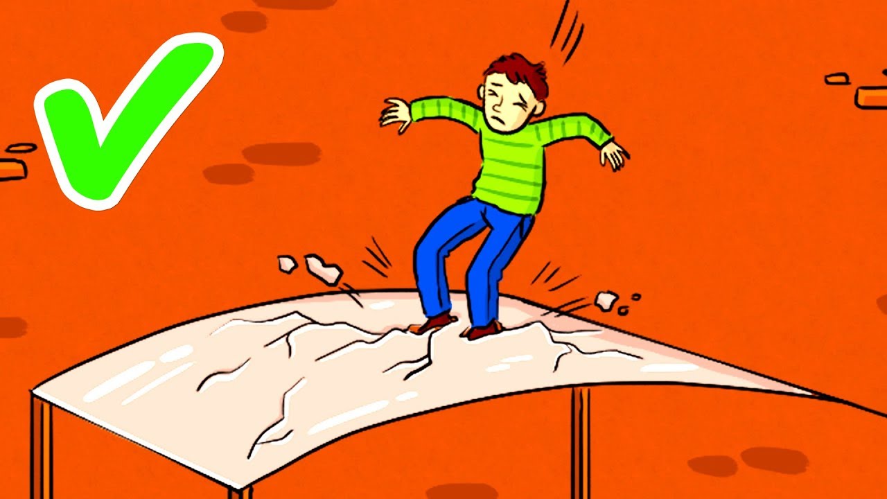 O Único Jeito De Sobreviver A Uma Grande Queda