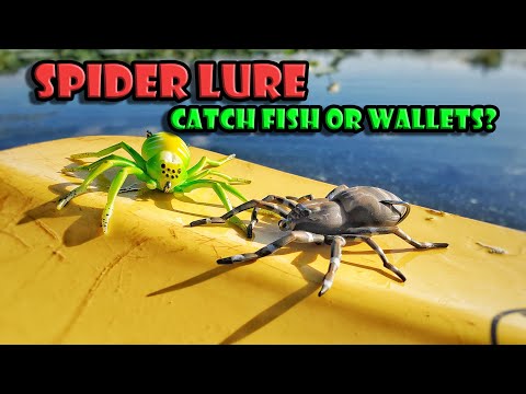 Lunkerhunt Phantom Spider Fishing Lure Review - Snakehead Fishing