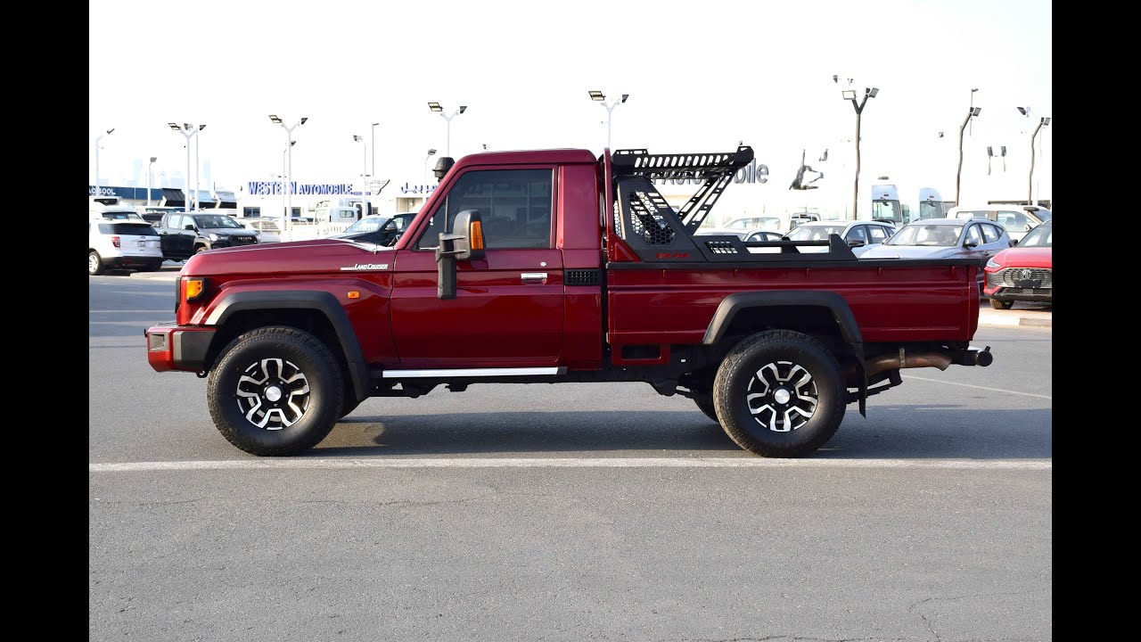 تويوتا لاند كروزر بيك آب 4.5L Diesel V8 Right Hand Drive (Export Only) video