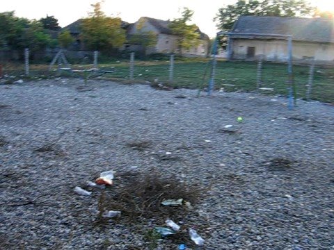 Parcul pentru copii de la Uihei , Timis, Romania