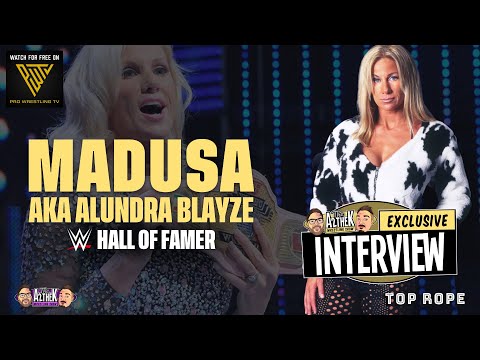 INTERVIEW with MADUSA #Madusa #AlundraBlayze #ProWrestling