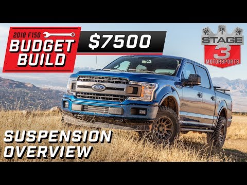 2018 Ford F150 Budget Build Suspension Upgrades Tier 3 $7500