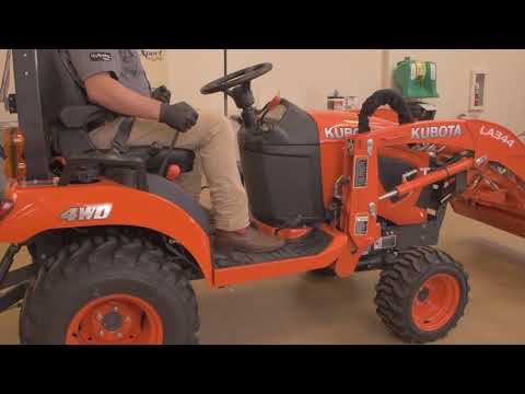 Loader Install- BX2380 Tractor: Know Your Kubota