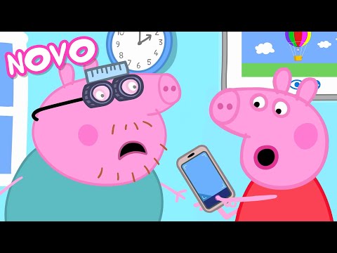 Capa de Peppa Pig Português Brasil | Os Óculos Novos do Papai | NOVO Contos da Peppa Pig