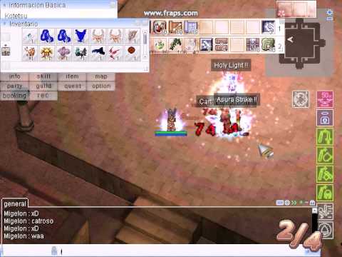 Kiss (Whitsmith) vs Miguelon (Champion) & Teito (High Priest) Saba RO