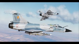 DCS World  M-2000C   Учусь летать и бомбить на Мираже.