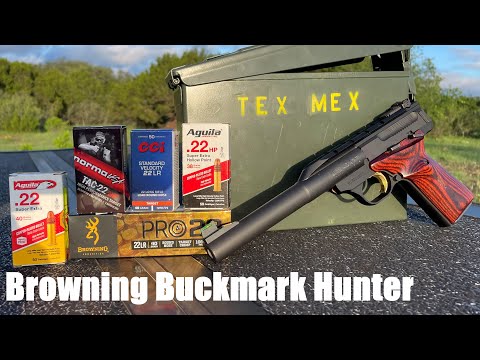 Browning Buckmark Hunter 22lr Review and Range Time