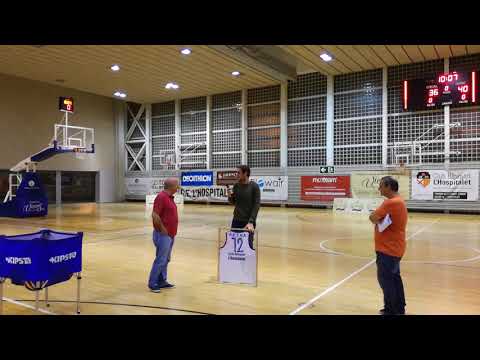 Homenaje Alex Reina CB L´Hospitalet
