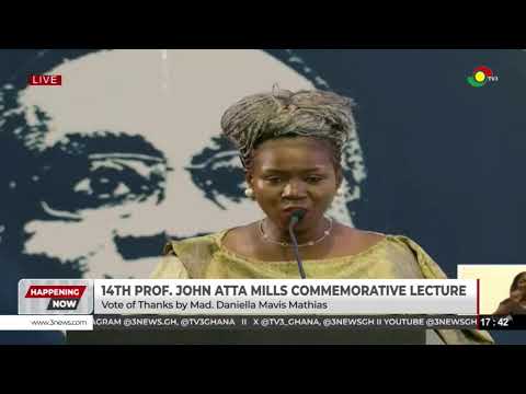 LIVE: 14th Prof. John Attah Mills Commemorative Lecture || 22-07-2026