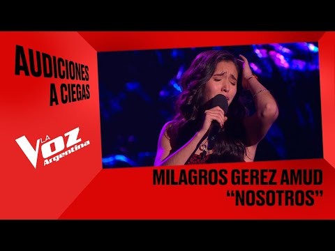 Milagros Gerez Amud - "Nosotros" - Audiciones a ciegas - La Voz Argentina 2025