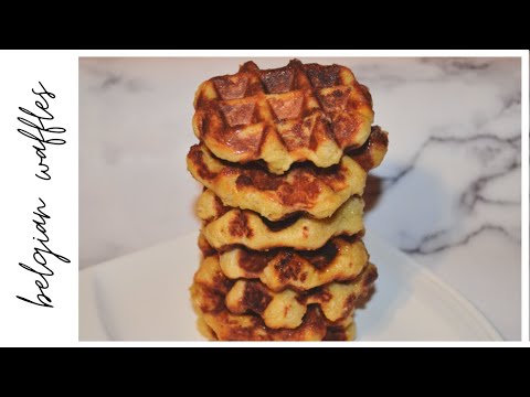 Sweet Crispy & Crunchy Belgian Waffles | Ruma's Rannaghor