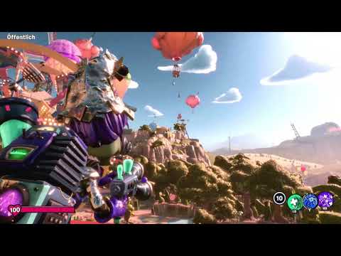 Plants vs Zombies Battle for Neighborville Scientist - XBOX Gameplay - PvZ BFN Wissenschaftler