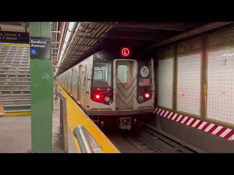 MTA NYC Subway L Trains Bedford Avenue (11/18/24)