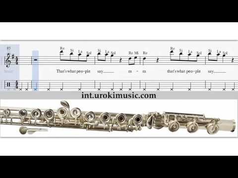 Lezioni di Flauto Taylor Swift - Shake It Off Melodia Tutorial Spartito Imparare Insegnante Metodi