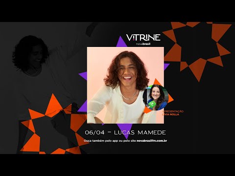 Lucas Mamede: Eu nunca fiz música na minha vida, ai pensei como é que vai ser esse negócio todo