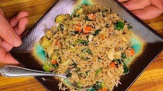 Egg Fried Rice - Chinese recipes - vegetable rice