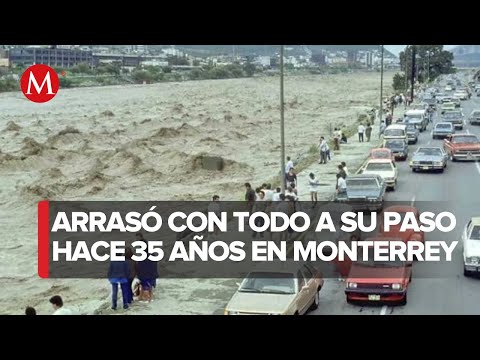 35 years since Hurricane Gilberto in Nuevo León; it left more than 200 dead