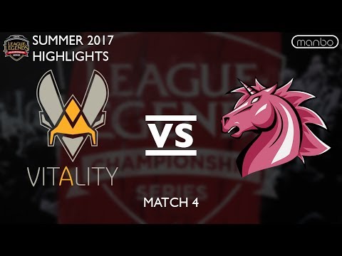 VIT vs UOL Game 2 Highlights EU LCS Summer 2017 Team Vitality vs Unicorns of Love LoL eSports