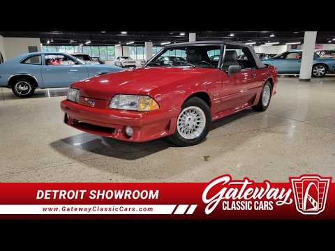 1989 Ford Mustang (CC-2095394) for sale in Dearborn, Michigan