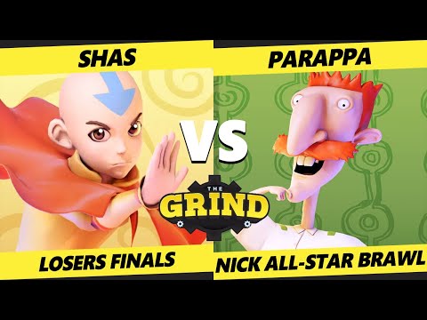 The Grind 157 Losers Finals - Parappa (Nigel) Vs. Shas (Aang) NASB Nickelodeon All-Star Brawl