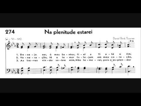 Hinário 5 CCB - Hino 274 - Na plenitude estarei - Strings - Teclado Yamaha PSR S670