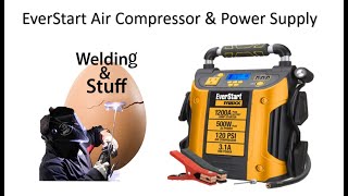 Unboxing And Testing The EverStart Maxx Air Compressor and Power Supply