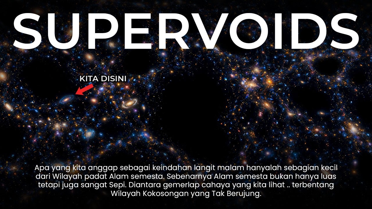SELUAS 1,8 MILIAR TAHUN CAHAYA TAPI KOSONG ! INIKAH TEMPAT PALING MENGERIKAN DI ALAM SEMESTA ?