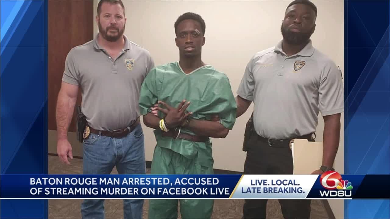 Man accused of committing murder on Facebook live