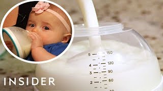 Breast-Shaped Bottle Popular Among New Parents