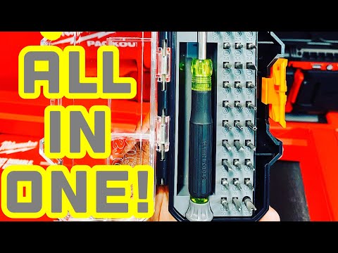 Klein Tools 32717 - 39PC All-InOne Precision Screwdriver Set!