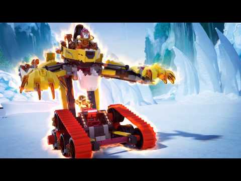 Vidéo LEGO Chima 70144 : Le Tank Lion de feu de Laval