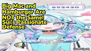 Big Mac and Hamburger Are NOT the Same! Sui's Passionate Defense | Mizumiya Su