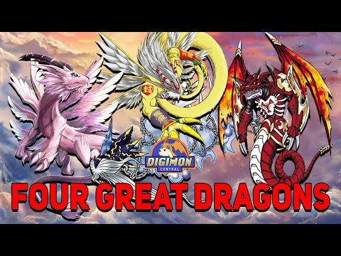4 Great Dragons - Digimon