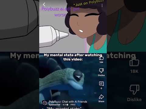 Polybuzz ai ads being outrageous #polybuzz #ads #youtube #youtubeshorts #imissmywife #THEBLACKSILENC