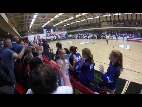 KSC Szekszárd döntő utáni pacsizás