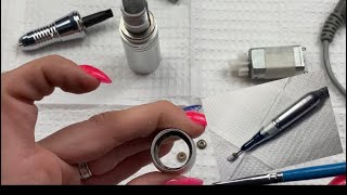 Nail Drill Hand Piece Repair- fixing your Melody Susie hand piece (especially after chalk death)