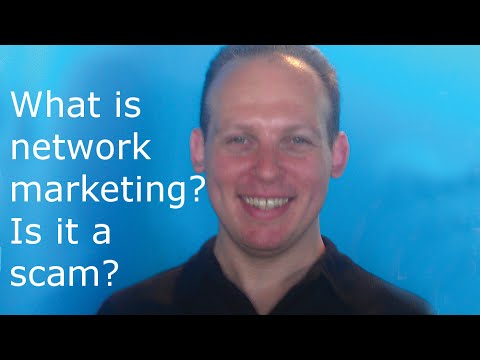 What is network marketing & Is network marketing a pyramid scam? Video