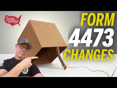 New 4473 background check form meant to trap gun owners