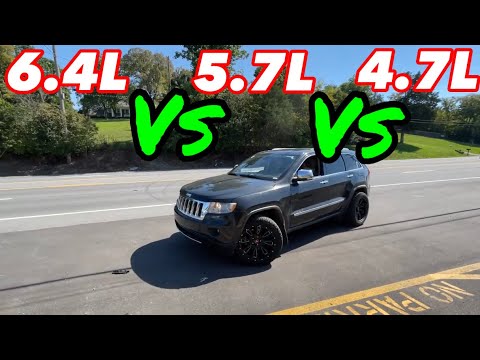 Jeep Grand Cherokee: 4.7L V8 Vs 5.7L V8 Vs 6.4L V8!