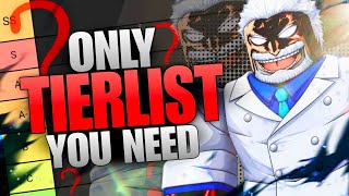 RE-AOPG | ONLY TIERLIST YOU NEED TO GET STRONGER 💪🏻& GUIDE📊#roblox #aopg #reaopg