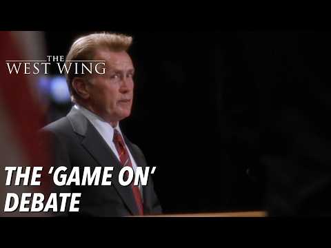 The 'Game On' Debate | The West Wing