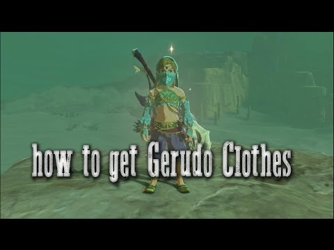How to get Gerudo Clothes to enter Gerudo Town - Legend of Zelda Breath of the Wild