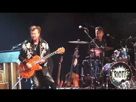 Brian Setzer`s Rockabilly Riot, Bluesfestival Peer in Belgien, 17.07.2016