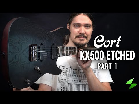 Cort KX500 Etched Black image 5
