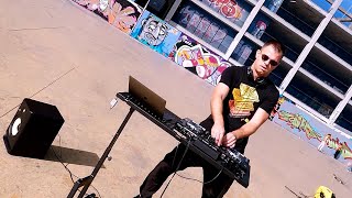 DNAlien Live @ Three Chimneys Garden Graffiti Park, Bcn | Tech House, Progressive House Mix (Part I)