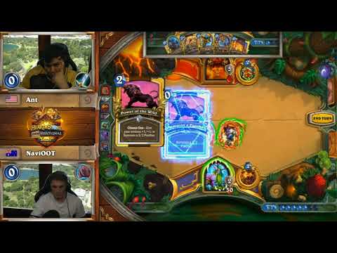 [Hearthstone]Ant vs NaviOOT - Sydney Hearthstone Inn-vitational Quarterfinal #3