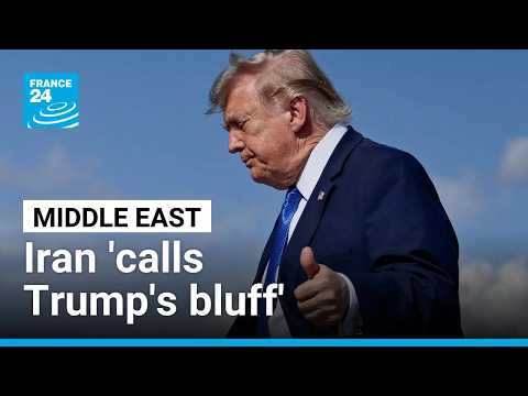 Iran 'calls Trump's bluff' as it denies negotiating with the US