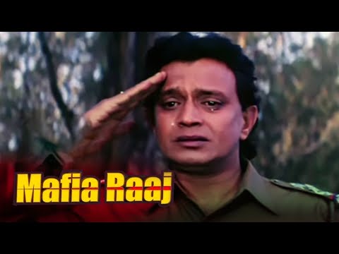 Mithun Chakraborty Cries For His Father Murder | Mafia Raaj | Shakti Kapoor, Sadashiv Amrapurkar