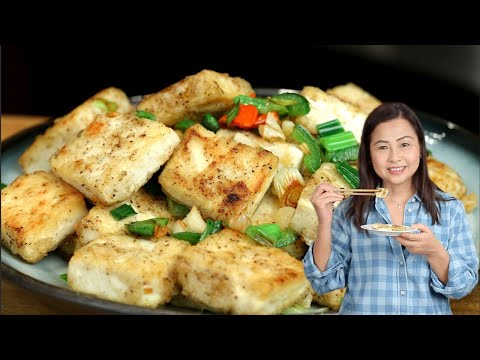 Simple Salt and Pepper Tofu |椒盐豆腐